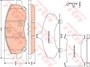 KLOCKI HAMULC. DODGE CALIBER  06-